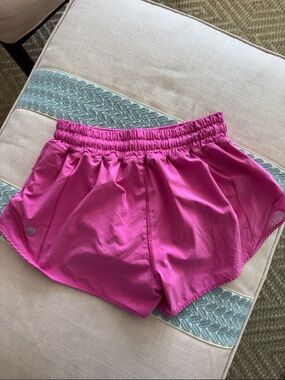 lululemon athletica Hot Pink Athletic Shorts
